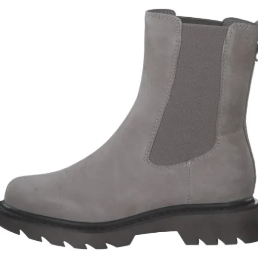 Damen Tamaris Stiefel<1-25477-43/200, Stiefeletten, Damen, Grau (Grey)