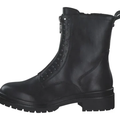 Damen Tamaris Stiefel<1-25472-43/001, Stiefeletten, Damen, Black