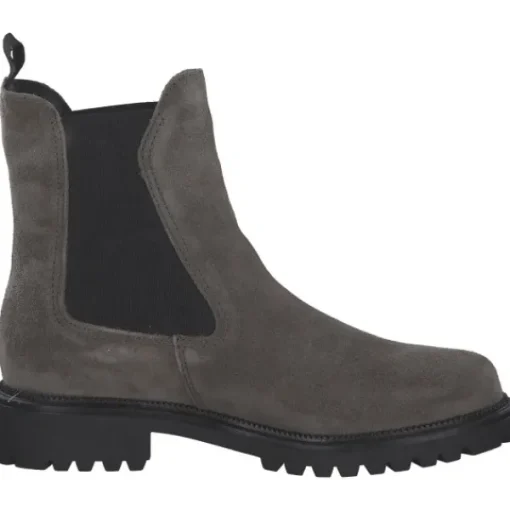Damen Tamaris Stiefel<25427, Stiefeletten, Damen, GREY SUEDE