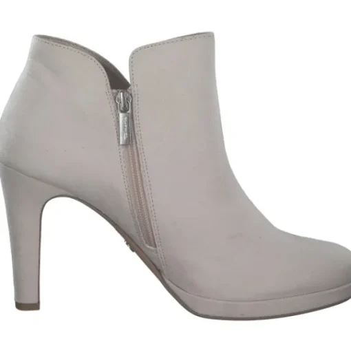 Damen Tamaris Stiefel<25316-29, Stiefeletten, Damen, ivory