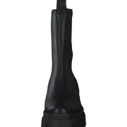 Damen Tamaris Stiefel<25498, Stiefeletten, Damen, BLACK LEATHER