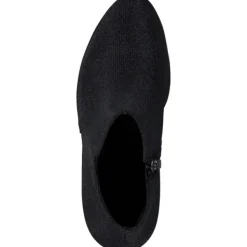Damen Tamaris Stiefel<25097, Stiefeletten, Damen, Schwarz