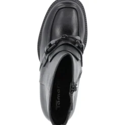Damen Tamaris Stiefel<25358, Stiefeletten, Damen, Schwarz
