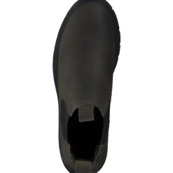 Damen Tamaris Stiefel<1-25829-43/722, Stiefeletten, Damen, Grün (Olive)