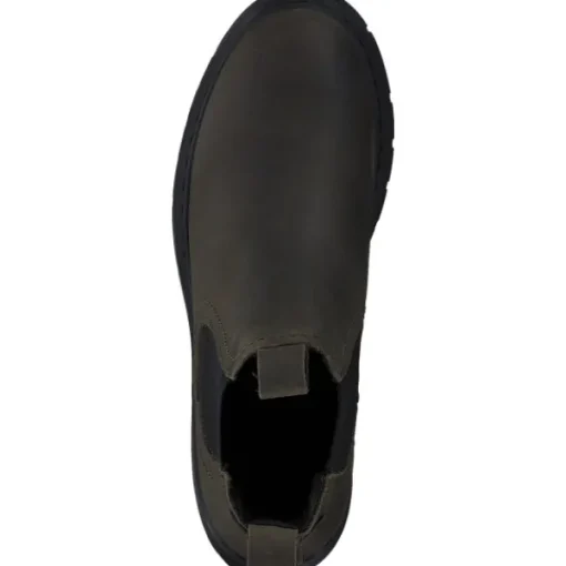 Damen Tamaris Stiefel<1-25829-43/722, Stiefeletten, Damen, Grün (Olive)