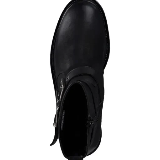 Damen Tamaris Stiefel<1-25474, Stiefeletten, Damen, Black (Schwarz)