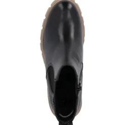 Damen Tamaris Stiefel<25419, Stiefeletten, Damen, Schwarz