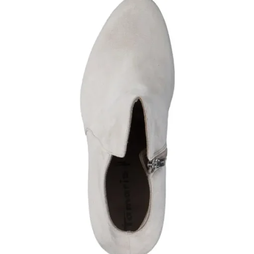 Damen Tamaris Stiefel<25316-29, Stiefeletten, Damen, ivory