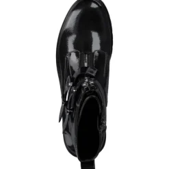Damen Tamaris Stiefel<25414, Stiefeletten, Damen, Anthracite Pat