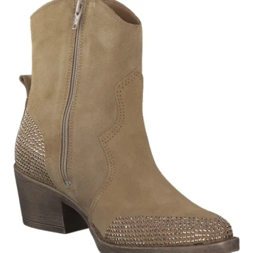 Damen Tamaris Stiefel<25703, Stiefeletten, Damen, camel