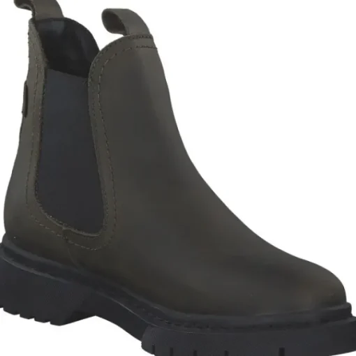 Damen Tamaris Stiefel<1-25829-43/722, Stiefeletten, Damen, Grün (Olive)