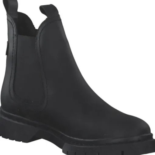 Damen Tamaris Stiefel<1-25829-43/001, Stiefeletten, Damen, Black (Schwarz)