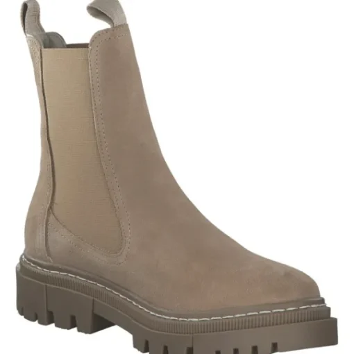 Damen Tamaris Stiefel<1-25491-41/400, Stiefeletten, Damen, Beige