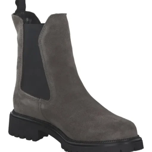 Damen Tamaris Stiefel<25427, Stiefeletten, Damen, GREY SUEDE