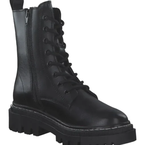 Damen Tamaris Stiefel<1-25276-41/003, Stiefeletten, Damen, Black (Schwarz)