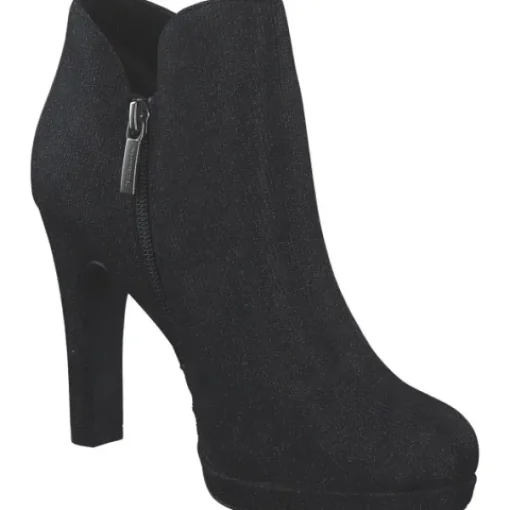 Damen Tamaris Stiefel<25097, Stiefeletten, Damen, Schwarz