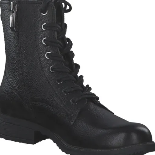 Damen Tamaris Stiefel<1-25812-41/001, Stiefeletten, Damen, Black (Schwarz)
