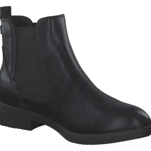 Damen Tamaris Stiefel<1-25312-41/001, Stiefeletten, Damen, Schwarz (Black)