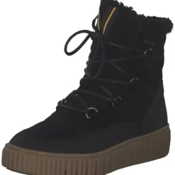 Damen Tamaris Stiefel<26816, Winterstiefeletten, Damen, Schwarz