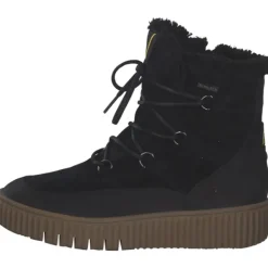 Damen Tamaris Stiefel<26816, Winterstiefeletten, Damen, Schwarz