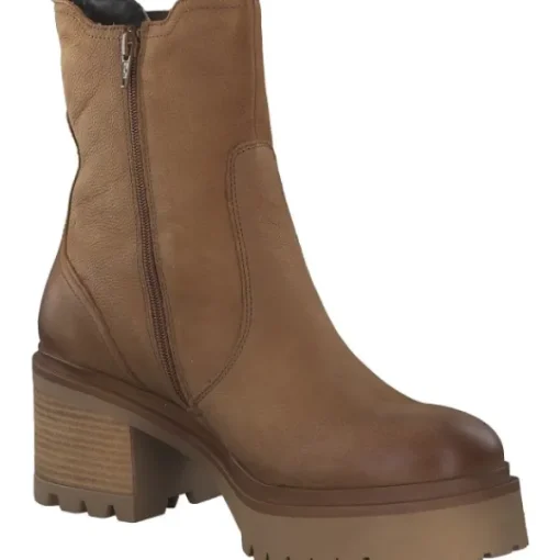 Damen Tamaris Stiefel<1-26486-41/440, Winterstiefeletten, Damen, Braun (Nut)