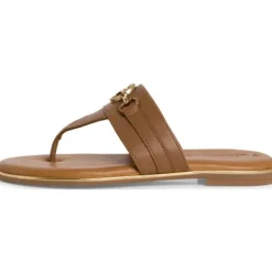 Damen Tamaris Pantoletten & Badeschuhe<27106, Zehentrenner, Damen, cognac