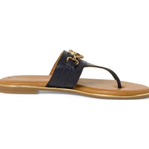 Damen Tamaris Pantoletten & Badeschuhe<27106, Zehentrenner, Damen, navy