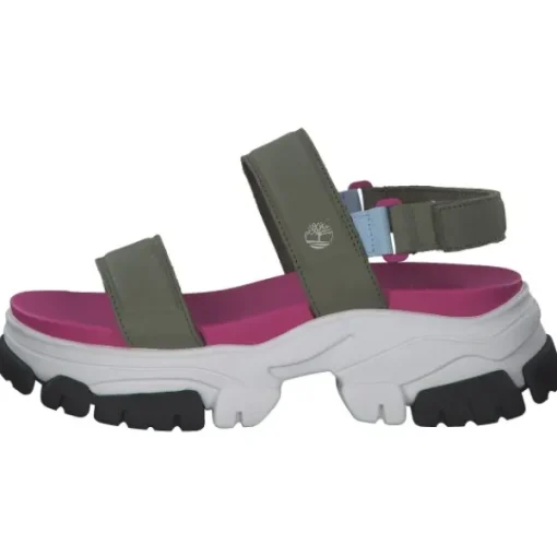 Damen Timberland Sandaletten<Adley Way Sandal 2, Keilsandaletten, Damen, dark green