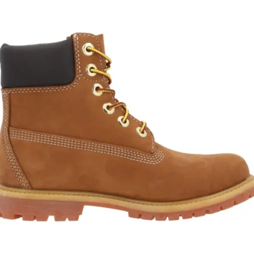 Damen Timberland Stiefel<6in Premium Boot W, Schnürstiefeletten, Damen, Braun
