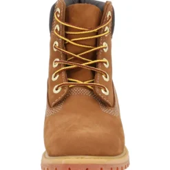 Damen Timberland Stiefel<6in Premium Boot W, Schnürstiefeletten, Damen, Braun