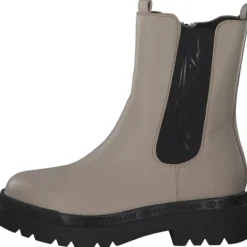 Damen Tom Tailor Boots<4294004, Chelsea Boots, Damen, Beige (taupe)