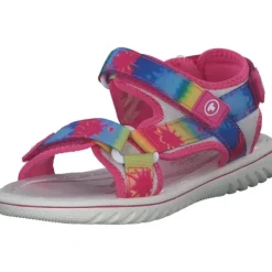 Damen Tom Tailor Sandalen<5370606, Sandalen (Kinder), Damen, pink-multi