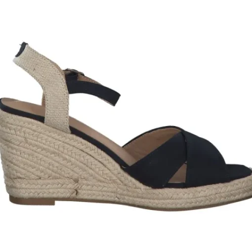 Damen Tom Tailor Sandaletten<5399701, Sandaletten, Damen, navy