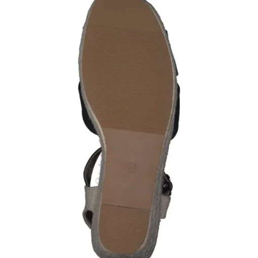 Damen Tom Tailor Sandaletten<5399701, Sandaletten, Damen, navy