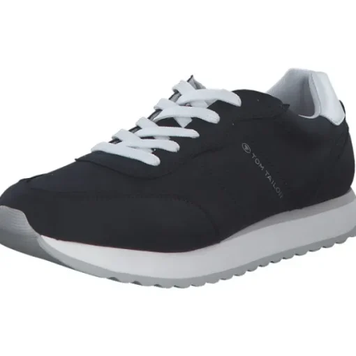 Damen Tom Tailor Klassische- & Business Schuhe<7490150001, Schnürschuhe, Damen, Blau