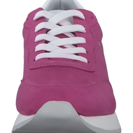 Damen Tom Tailor Klassische- & Business Schuhe<7490150001, Schnürschuhe, Damen, dk pink