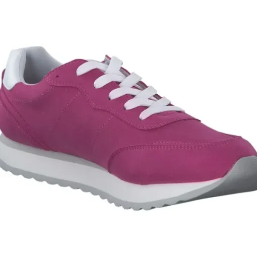 Damen Tom Tailor Klassische- & Business Schuhe<7490150001, Schnürschuhe, Damen, dk pink