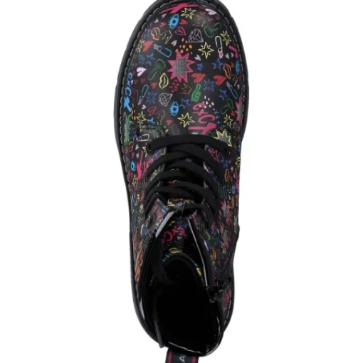 Kinder Tom Tailor Stiefel<4270160027, Stiefel, Kinder, black-multi