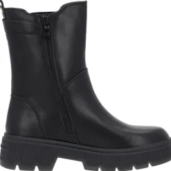 Damen Tom Tailor Stiefel<6390110, Stiefeletten, Damen, black