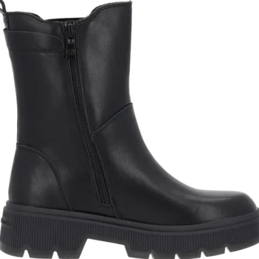 Damen Tom Tailor Stiefel<6390110, Stiefeletten, Damen, black