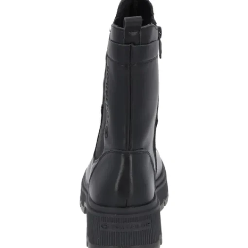 Damen Tom Tailor Stiefel<6390110, Stiefeletten, Damen, black