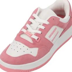 Damen Tommy Hilfiger Klassische- & Business Schuhe<EN0EN02486, Schnürschuhe, Damen, weiß / light pink