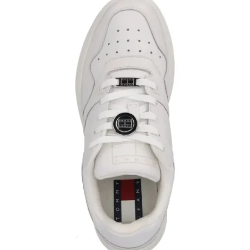 Damen Tommy Hilfiger Klassische- & Business Schuhe<EN0EN02245, Schnürschuhe, Damen, white/ecru