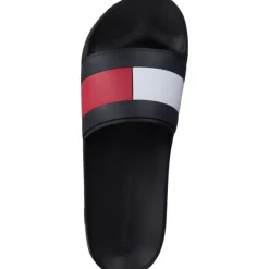 Herren Tommy Hilfiger Pantoletten & Badeschuhe<FM0FM04263, Badelatschen, Herren, Schwarz