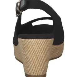 Damen Tommy Hilfiger Sandaletten<FW0FW04788, Keilsandaletten, Damen, Schwarz (Black)