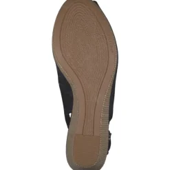 Damen Tommy Hilfiger Sandaletten<FW0FW04788, Keilsandaletten, Damen, Schwarz (Black)