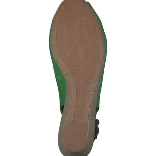 Damen Tommy Hilfiger Sandaletten<FW0FW04788, Keilsandaletten, Damen, Grün