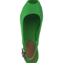 Damen Tommy Hilfiger Sandaletten<FW0FW04788, Keilsandaletten, Damen, Grün
