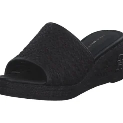 Damen Tommy Hilfiger Pantoletten & Badeschuhe<FW0FW07927, Plateau-Pantoletten, Damen, black