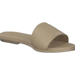 Damen Tommy Hilfiger Pantoletten & Badeschuhe<FW0FW07936, Plateau-Pantoletten, Damen, harvest wheat